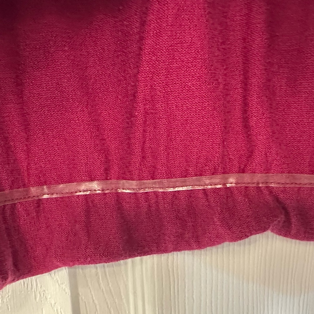 Apt 9 Fuchsia Beaded And Sequined Button Front Ca… - image 7